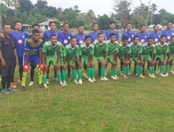 Tim Sepak Bola Popda Malaka Gilas Mahuak FC, Pimpinan Yoski Bria 1-0 Dalam Laga Uji Coba