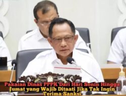 Pakaian Wajib Yang Harus Digunakan PPPK Senin sampai Jumat